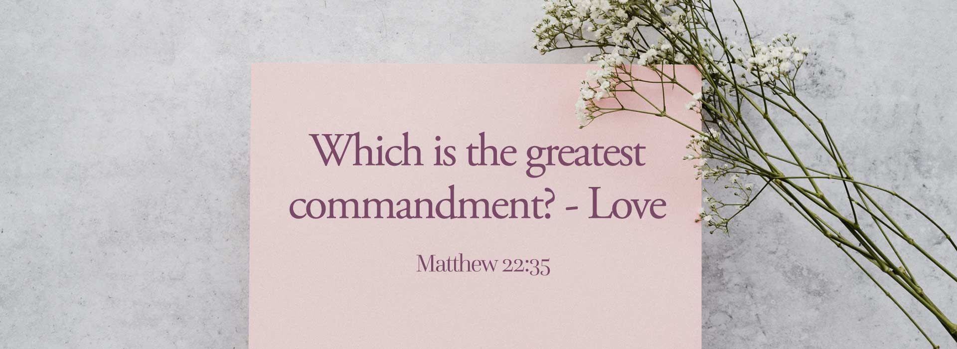 Thirtieth Sunday in Ordinary Time (29th October 2023)
