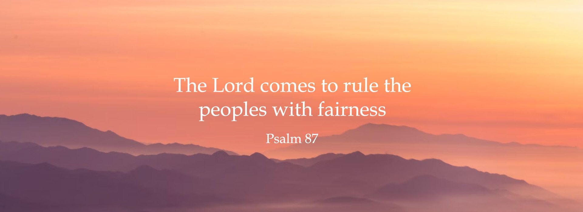 Thirty Third Sunday in Ordinary Time (19th November 2023)