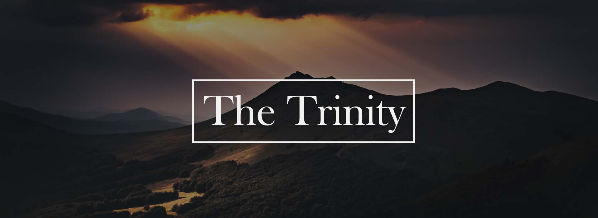 Most Holy and Blessed Trinity